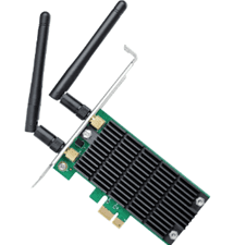 TP-Link Archer T4E AC1200 Dual-Band 802.11a/b/g/n/ac PCI-E Wireless Adapter